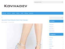 Tablet Screenshot of kovidadev.com